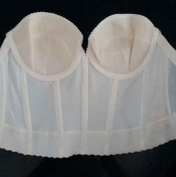 VTG Carnival Strapless Longline Bra 36C - Picture 3 of 5